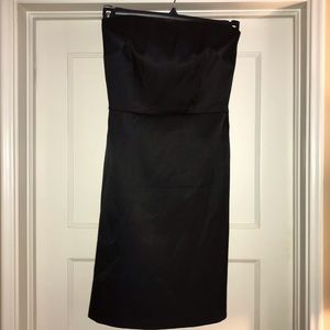 Laundry Strapless Cocktail Dress Black 4